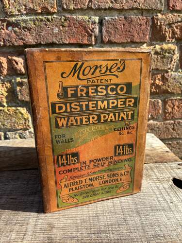 Scarce morses distemper sealed box
