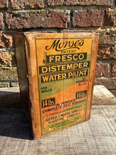 Scarce morses distemper sealed box