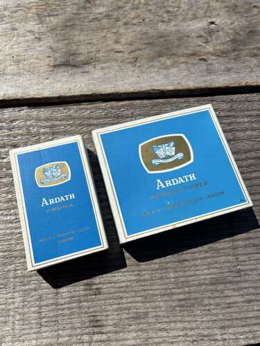 Pair of Ardath Virginia cigarettes packets live