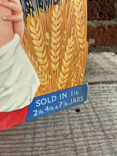 Superb cod liver oil & malt advertising counter top showcard