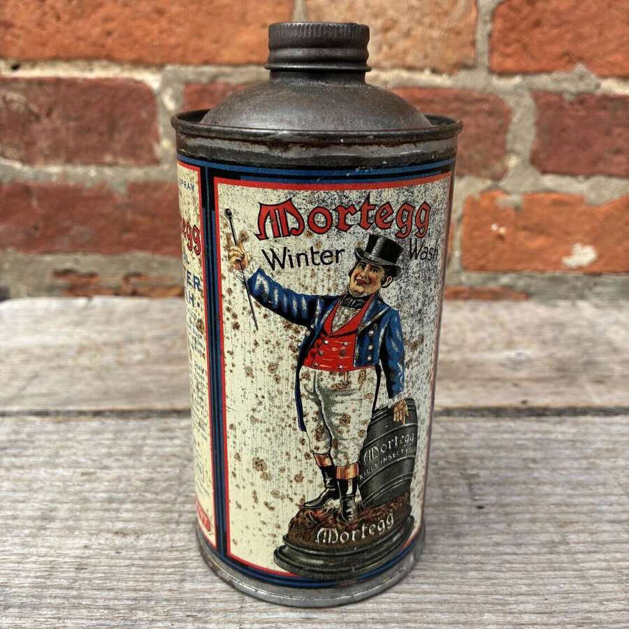 Unusual mortegg insect egg killer winter wash tin