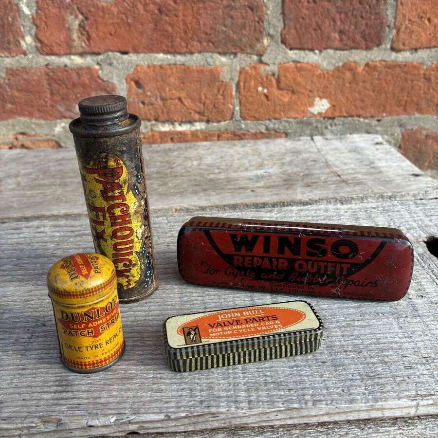 Small joblot of motoring/cycle tins