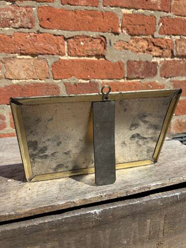 Scarce peter brown & co north shields navy wafer biscuits stand up tin advertising sign