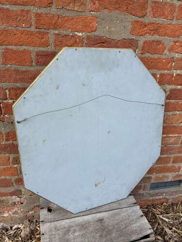 Unusual ind coope & co ltd in casks & bottles glass advertising sign