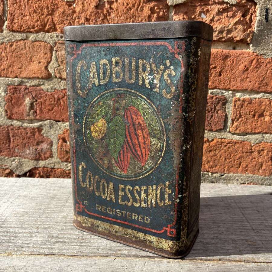 Early cadburys cocoa essence 2lb tin