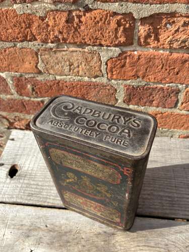 Early cadburys cocoa essence 2lb tin