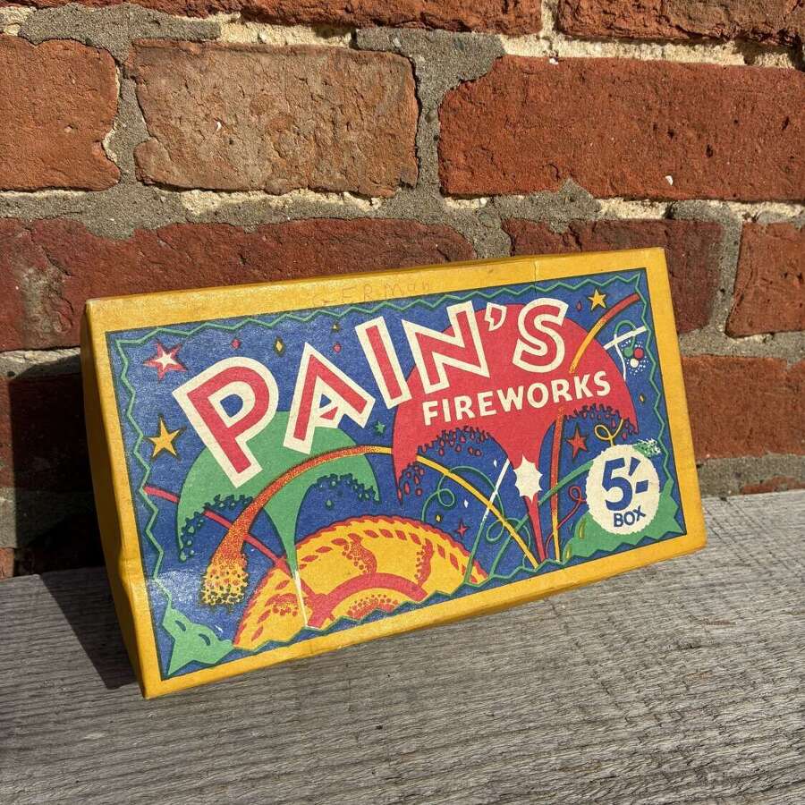 James pain & sons pains fireworks box